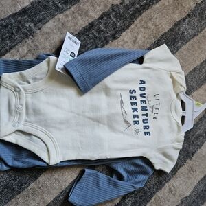 Adventure Seeker Baby Onesie and Pants Set